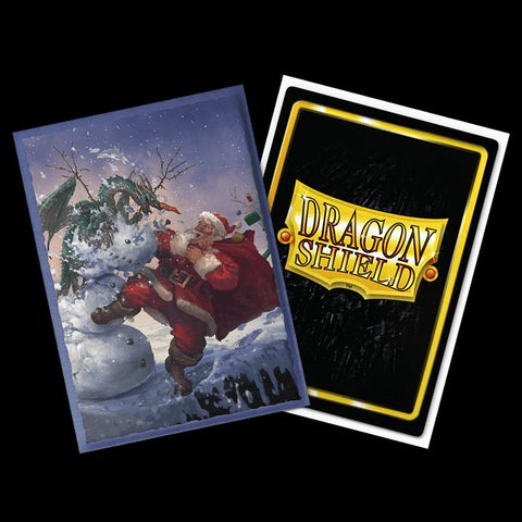 Dragon Shield Brushed Art Card Sleeves - Christmas 2025