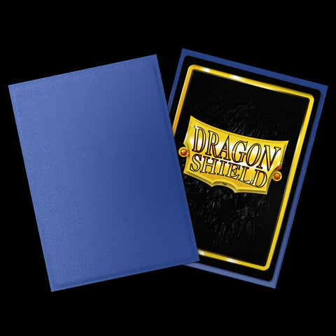 Dragon Shield Matte Card Sleeves - Non-Glare Blue