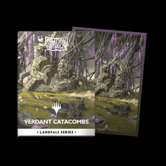 Dragon Shield Dual Matte Art Card Sleeves - MTG Landfall Series- Verdant Catacombs