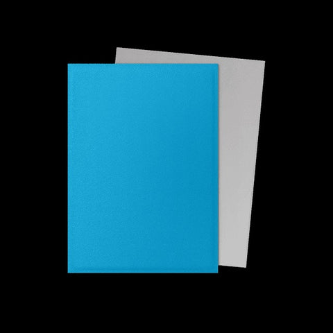 Dragon Shield Dual Matte Card Sleeves - Sky Blue & Silver