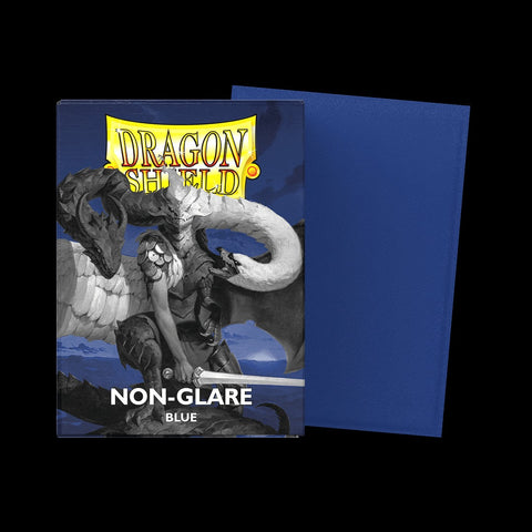 Dragon Shield Matte Card Sleeves - Non-Glare Blue