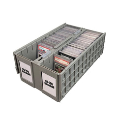 *** In Store Only *** 2 Row Graded Card Bin - Gray *** In Store Only *** - Gootzy Gaming