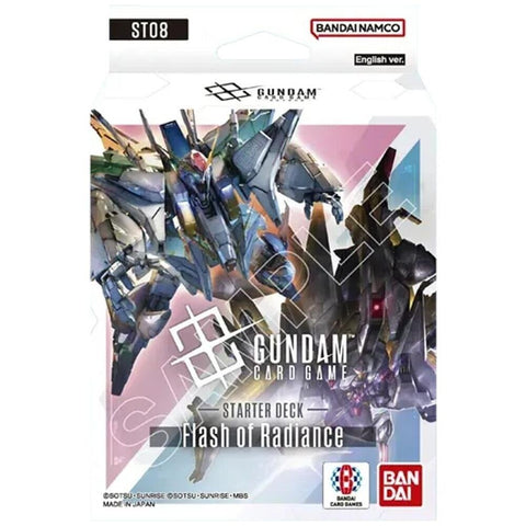 *** In Store Only *** Gundam: Flash of Radiance Starter Deck (ST08) *** In Store Only *** Limits Apply. - Gootzy Gaming