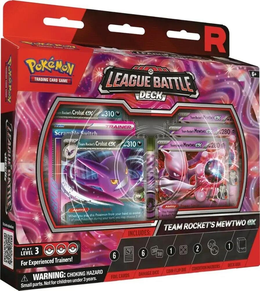 *** In Store Only *** League Battle Deck: Team Rocket's Mewtwo ex - Gootzy Gaming
