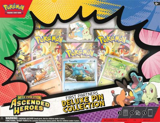 *** In Store Only *** Pokémon ME: Ascended Heroes First Partners Deluxe Pin Collection *** In Store Only *** - Gootzy Gaming