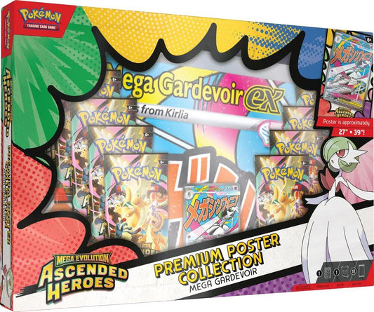 *** In Store Only *** Pokémon ME: Ascended Heroes Mega Gardevoir Premium Poster Collection *** In Store Only *** - Gootzy Gaming