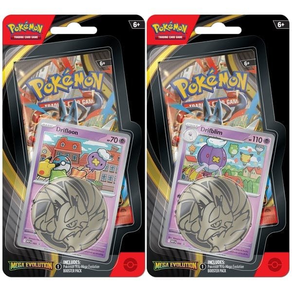 *** In Store Only *** Pokemon ME: Mega Evolution - Drifloon/Drifblim Blister Pack (1 Pack) *** In Store Only *** One Per Person Limits Apply. - Gootzy Gaming