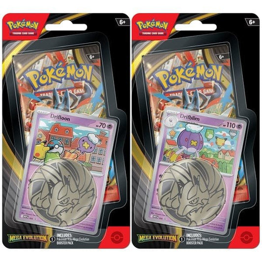 *** In Store Only *** Pokemon ME: Mega Evolution - Drifloon/Drifblim Blister Pack (1 Pack) *** In Store Only *** One Per Person Limits Apply. - Gootzy Gaming