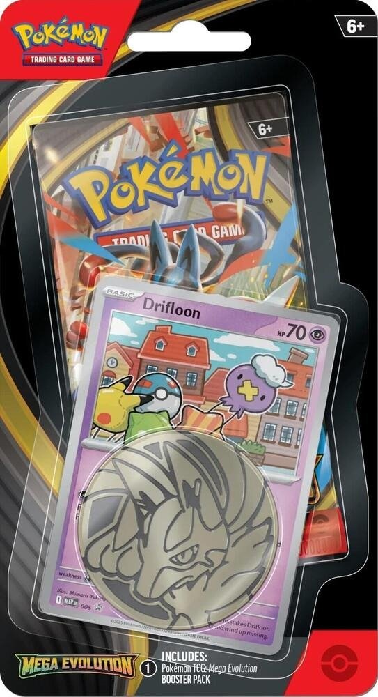 *** In Store Only *** Pokemon ME: Mega Evolution - Drifloon/Drifblim Blister Pack (1 Pack) *** In Store Only *** One Per Person Limits Apply. - Gootzy Gaming