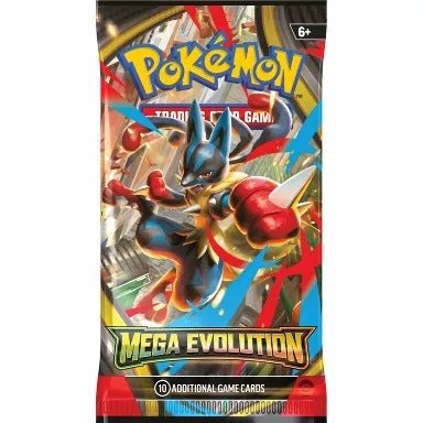 *** In Store Only *** Pokemon ME: Mega Evolution Individual Booster Pack - 10 Card Sealed Pack *** In Store Only *** - Gootzy Gaming