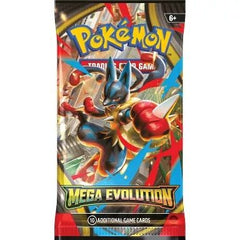 *** In Store Only *** Pokemon ME: Mega Evolution Individual Booster Pack - 10 Card Sealed Pack *** In Store Only *** - Gootzy Gaming