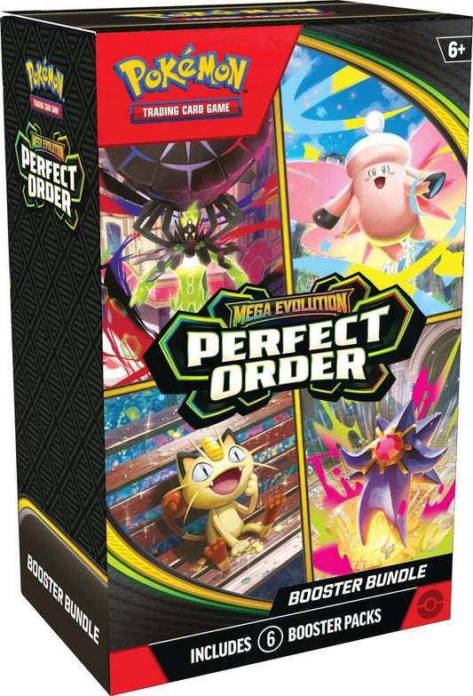 pokemon booster box in store near me Pokemon Booster Bundle Mega Evolution Perfect Order