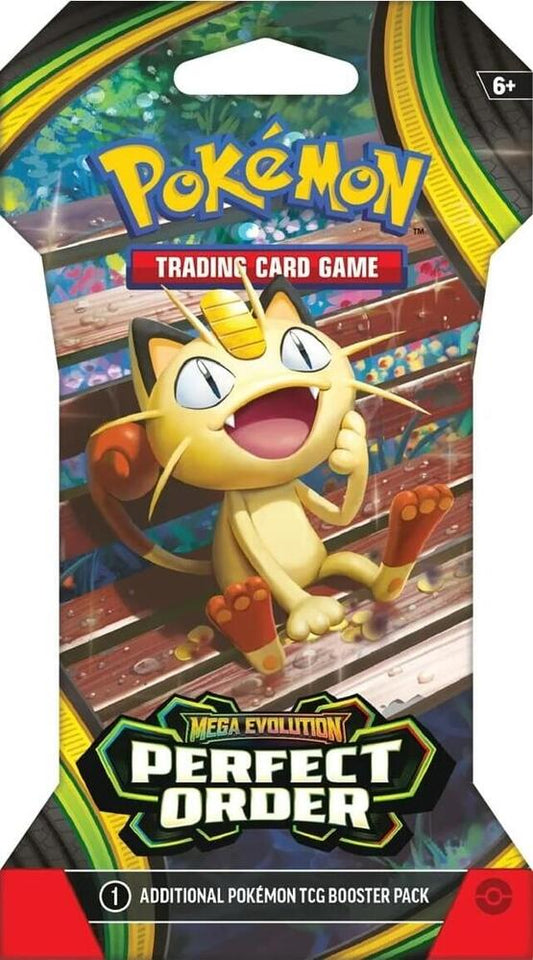 *** In Store Only *** Pokemon ME: Perfect Order Sleeved Booster Pack - 10 Card Sealed Pack (Max 5 Per Person) *** In Store Only *** - Gootzy Gaming