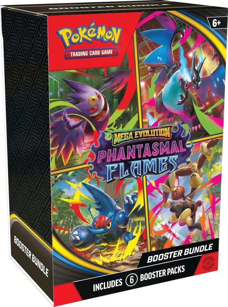 *** In Store Only *** Pokemon ME: Phantasmal Flames Booster Bundle (6 Packs) - In Store Only. One Per Person Limits Apply. - Gootzy Gaming
