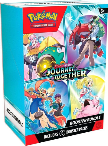 *** In Store Only*** Pokemon SV: Journey Together Booster Bundle (6 Packs) *** In Store Only. One Per Person Limits Apply.*** - Gootzy Gaming