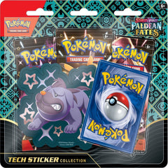 *** In Store Only *** Pokemon SV: Paldean Fates - Tech Sticker Collection (Designs May Vary) *** In Store Only *** - Gootzy Gaming