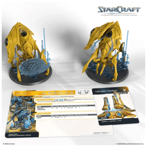 *** In Store Only *** Stalker - Starcraft: Protoss Expansion Set - 2 Miniatures *** In Store Only *** - Gootzy Gaming