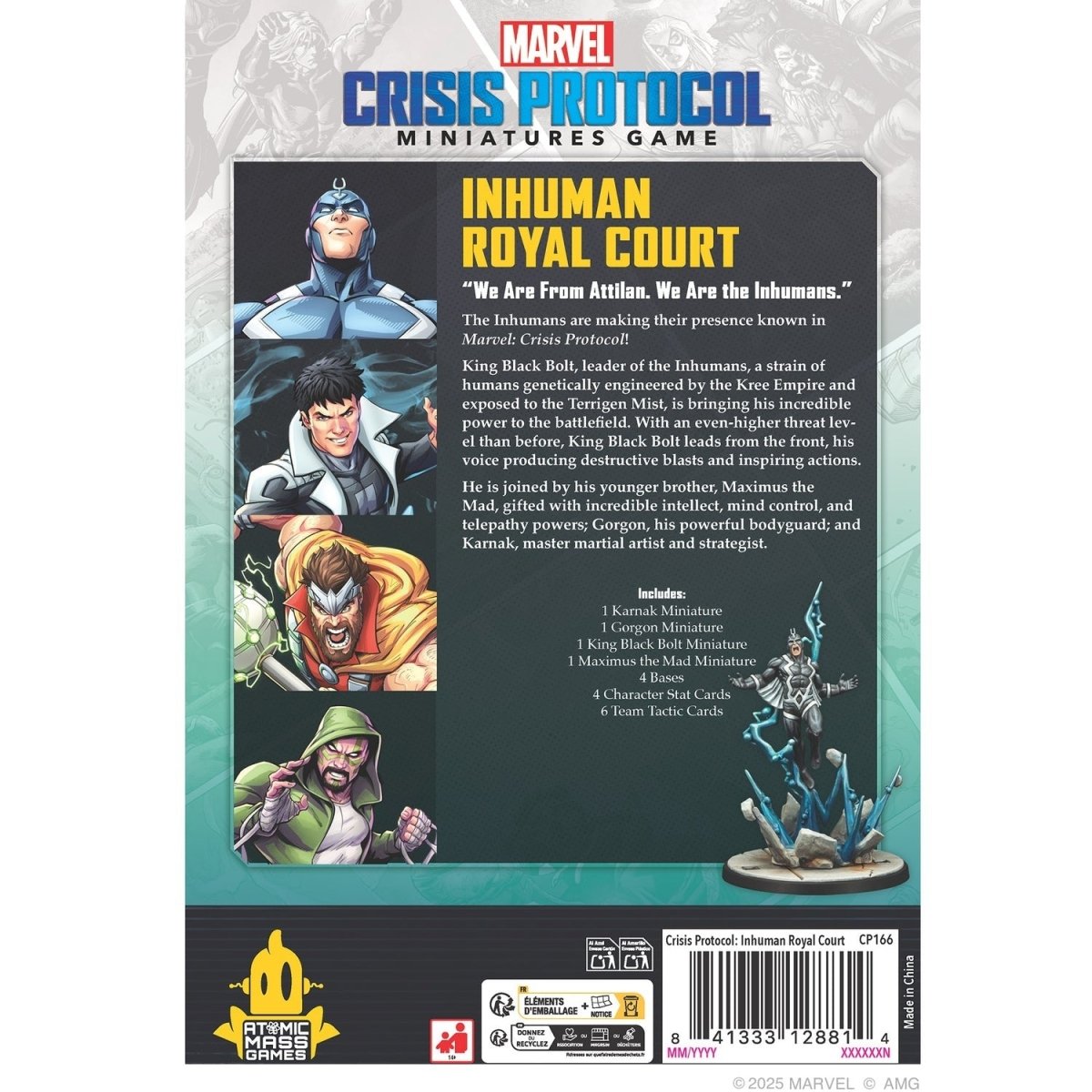 Inhuman Royal Court - Marvel Crisis Protocol Official Character Pack (CP166) - Gootzy Gaming