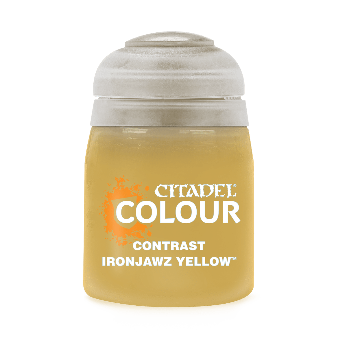 Ironjawz Yellow - Contrast Acrylic Miniatures Paint - Citadel Colour - 18 mL - Gootzy Gaming