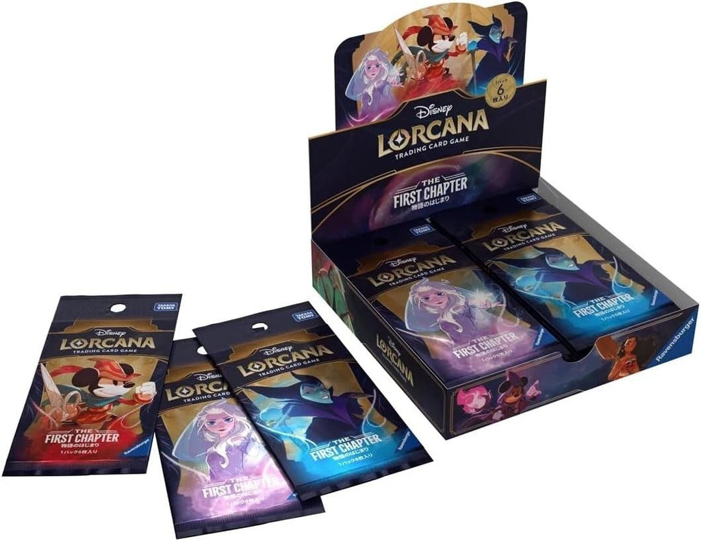 JAPANESE Lorcana The First Chapter Booster Box - 16 Packs Sealed