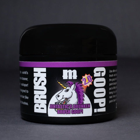 Jentastic's Drunken Brush Goop 2.0 - Premium Brush Soap - Monument Hobbies - 2 Oz Jar - Gootzy Gaming