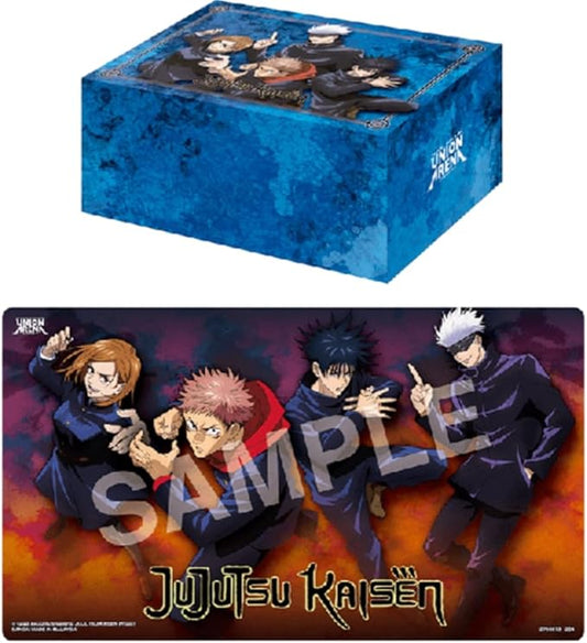 Jujutsu Kaisen - Union Arena - Playmat & Half Storage Box Set - Gootzy Gaming