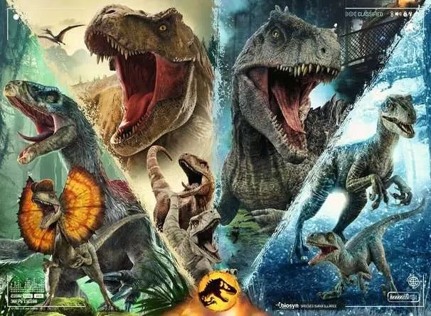 Jurassic World: Dominion 100 XXL Piece Puzzle - Gootzy Gaming