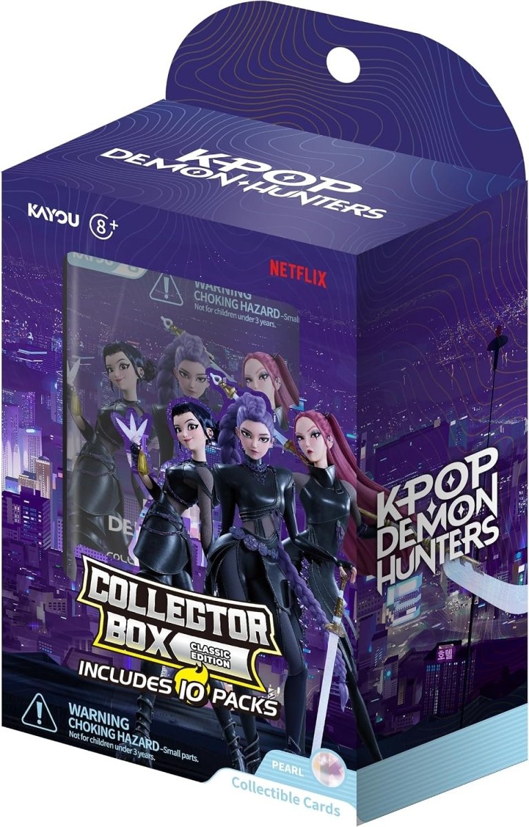 K-Pop Demon Hunters TCG - Classic Edition - Collector Box (10 Packs) - Gootzy Gaming