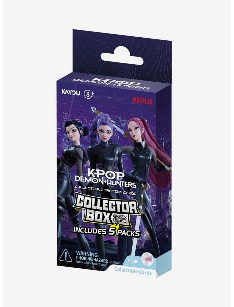 K-Pop Demon Hunters TCG - Classic Edition - Collector Box (5 Packs) - Gootzy Gaming