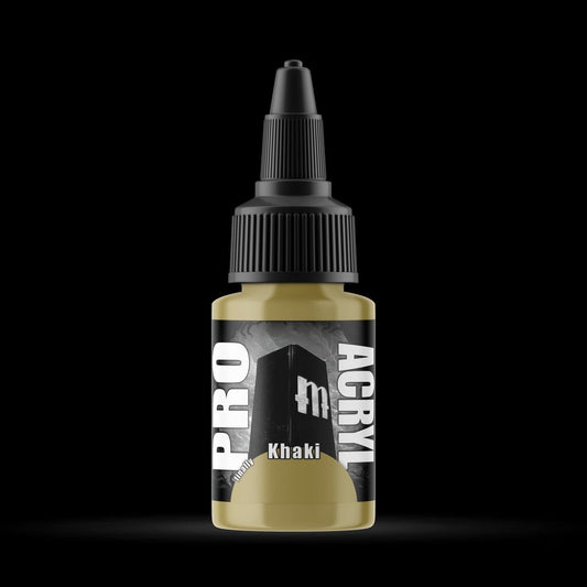 Khaki - Premium Matte Acrylic Miniatures Paint - Monument Hobbies - 22 mL Dropper Bottle - Gootzy Gaming