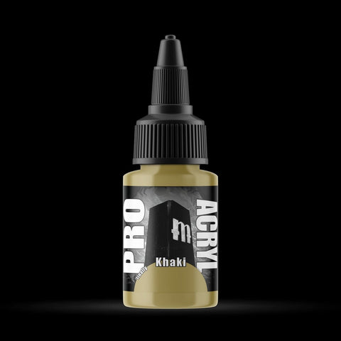 Khaki - Premium Matte Acrylic Miniatures Paint - Monument Hobbies - 22 mL Dropper Bottle - Gootzy Gaming