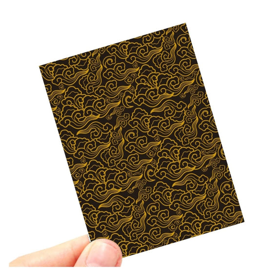 Kimono Card Sleeves - The Golden Lining - Gootzy Gaming