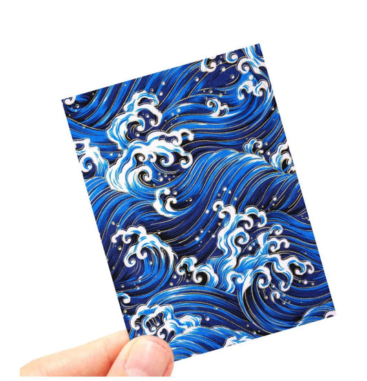 Kimono Card Sleeves - Winter Waves - Gootzy Gaming