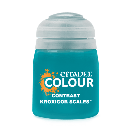 Kroxigor Scales - Contrast Acrylic Miniatures Paint - Citadel Colour - 18 mL - Gootzy Gaming