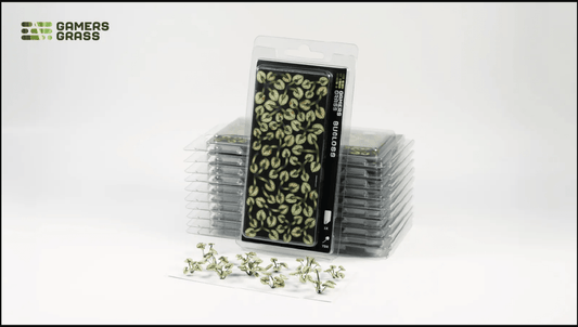 Laser Plants - Bugloss - Gamers Grass - 73 Plastic Folding Plants - Gootzy Gaming