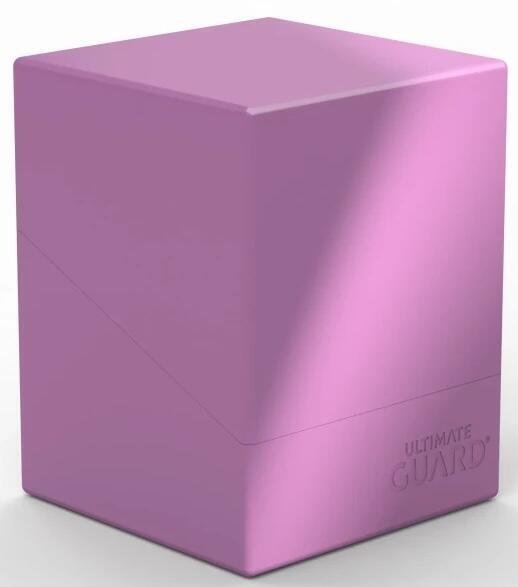 Lavender - Boulder 100+ Solid Deck Box - Gootzy Gaming