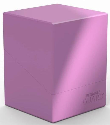 Lavender - Boulder 100+ Solid Deck Box - Gootzy Gaming