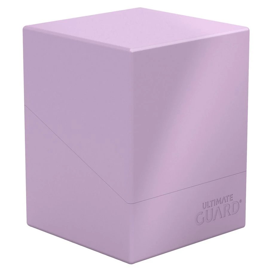 Lavender Purple - Boulder 100+ Solid Deck Box - Gootzy Gaming