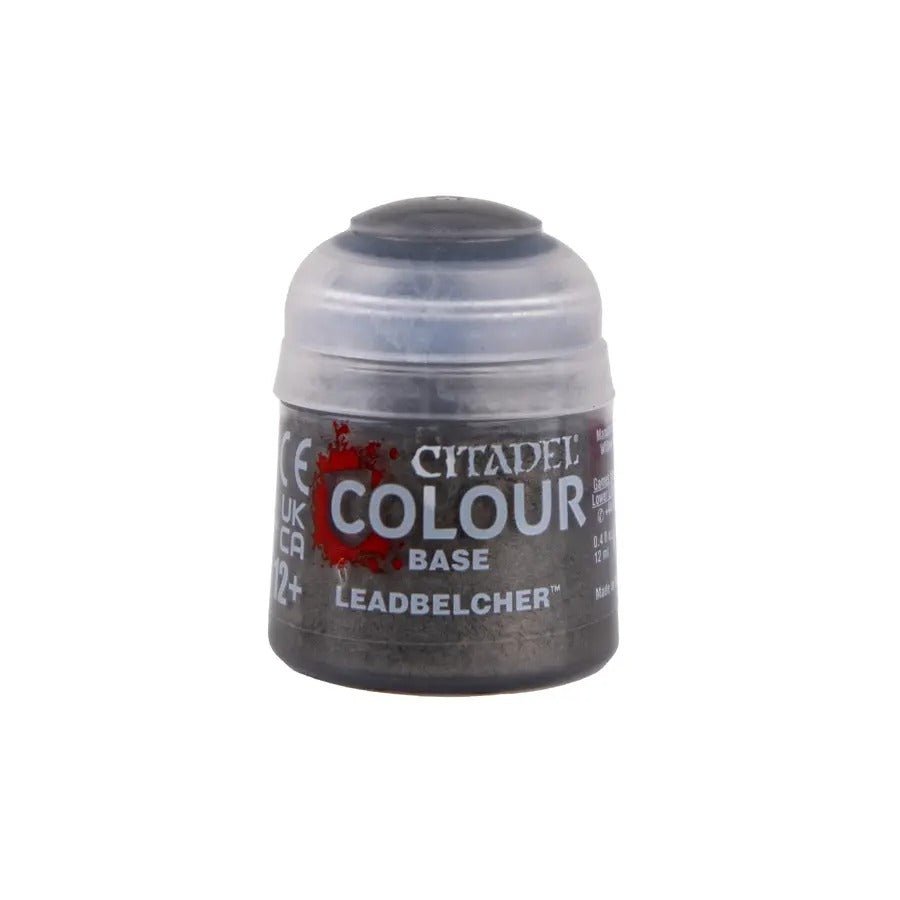 Leadbelcher - Base Metallic Acrylic Miniatures Paint - Citadel Colour - 12 mL - Gootzy Gaming