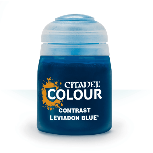 Leviadon Blue - Contrast Acrylic Miniatures Paint - Citadel Colour - 18 mL - Gootzy Gaming