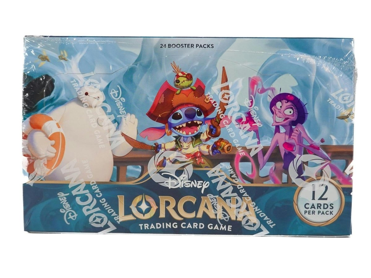 Lorcana Azurite Seas (Set 6) Booster Box - 24 Packs Sealed Box - Gootzy Gaming