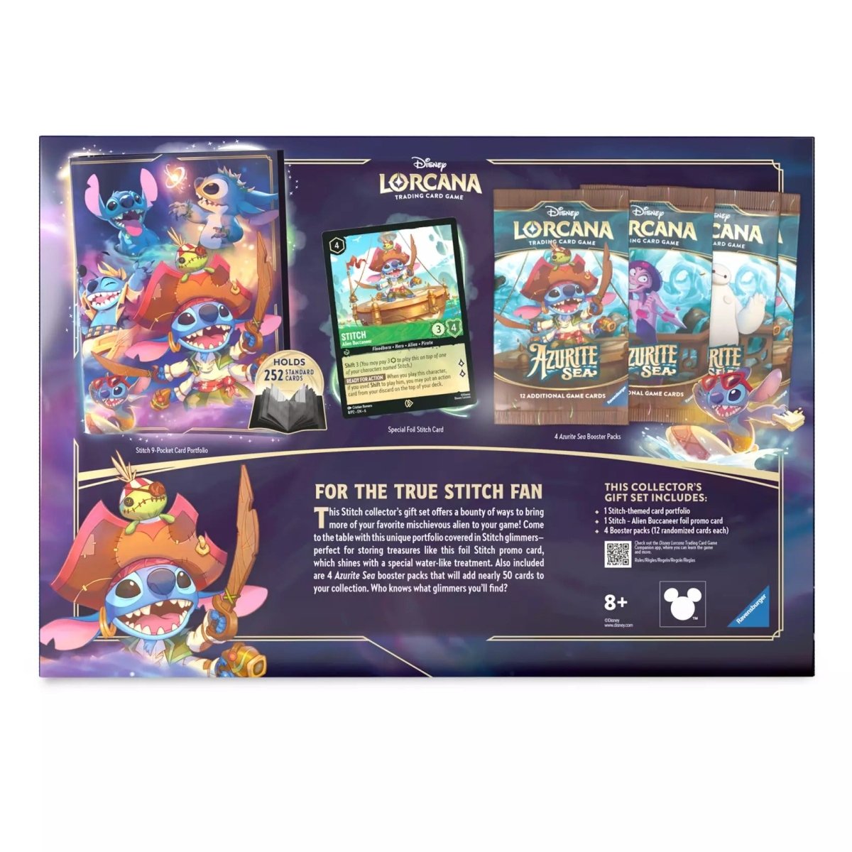 Lorcana Azurite Seas Stitch Collector's Gift Set - Gootzy Gaming