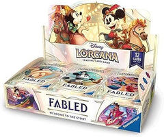 Lorcana Fabled Booster Box - 24 Packs Sealed Box - Gootzy Gaming