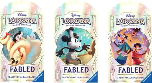 Lorcana Fabled Individual Pack - 12 Card Sealed Pack - Gootzy Gaming