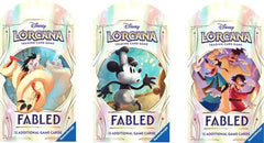 Lorcana Fabled Individual Pack - 12 Card Sealed Pack - Gootzy Gaming