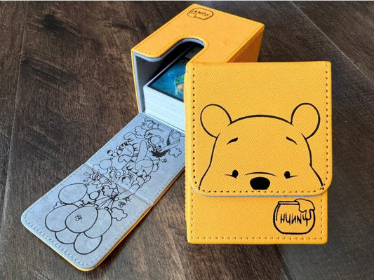 Lorcana Hundred Acre Woods Yellow Bear Deck Box - Gootzy Gaming