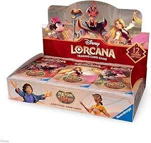 Lorcana Reign of Jafar Booster Box - 24 Packs Sealed Box - Gootzy Gaming