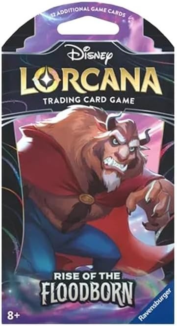 Lorcana Rise of the Floodborn Individual Pack - 12 Card Sealed Pack - Gootzy Gaming
