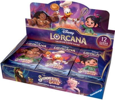 Lorcana Shimmering Skies Booster Box - 24 Packs Sealed Box - Gootzy Gaming
