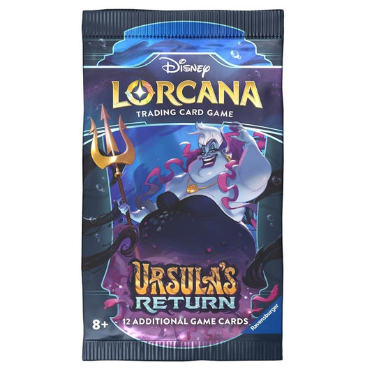 Lorcana Ursula's Return Individual Pack - 12 Card Sealed Pack - Gootzy Gaming